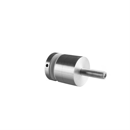 KM380 Glass Fixpoint D=50 mm Flat (M10), 40 mm Threaded Disc